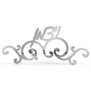 שלט לדלת – פרספקס מראה