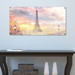 זכוכית אקרילית - נוף צרפתי