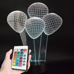 מנורת לד בלונים