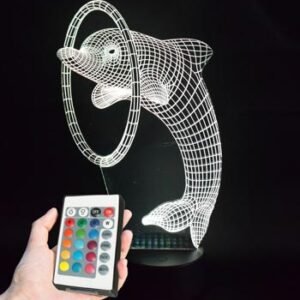 מנורת LED דולפין